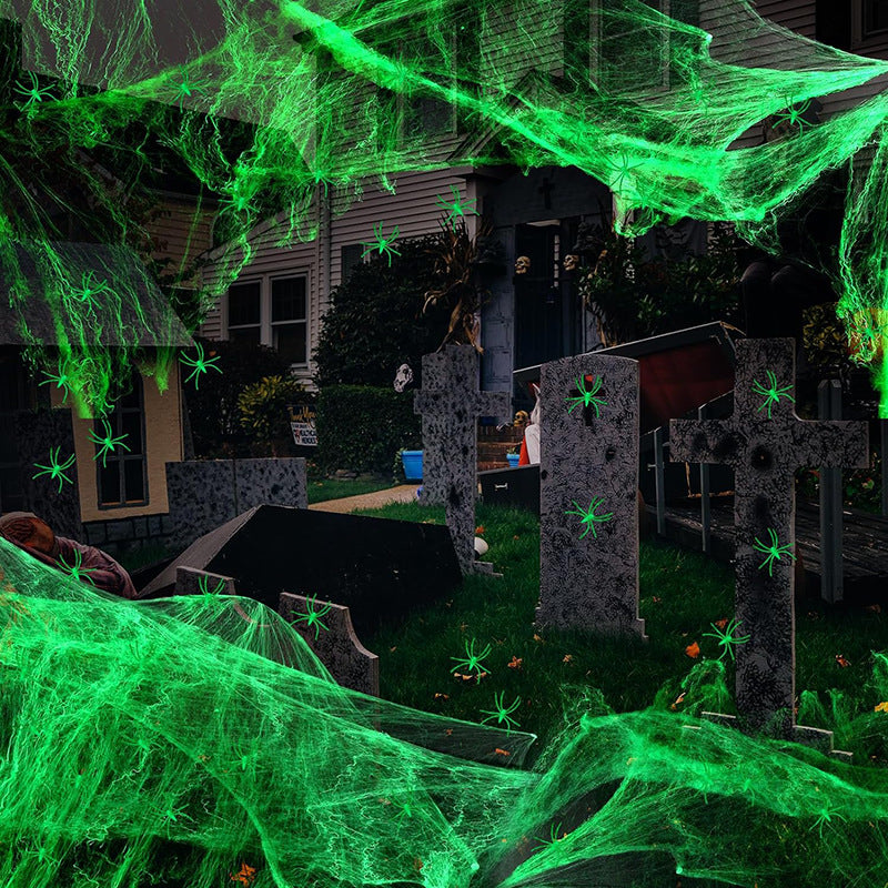 Glowing Halloween Spider Decoration
