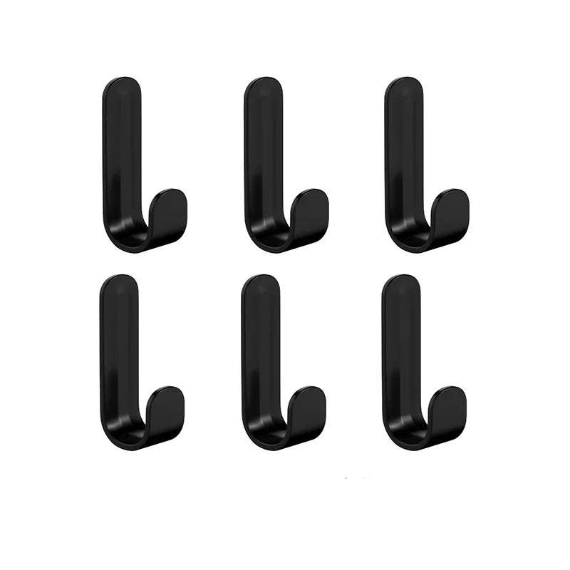 No-Drill Adhesive Hooks (6pcs)