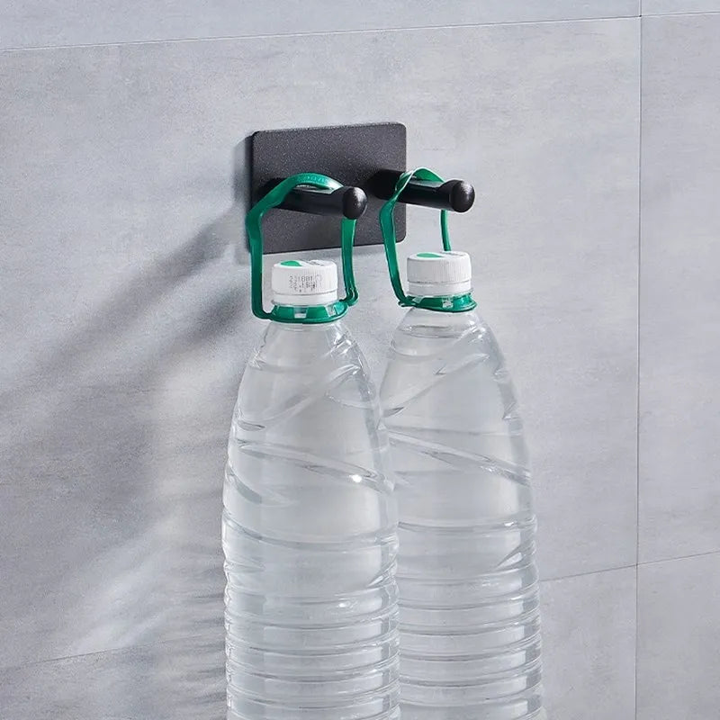 Waterproof Wall-Mounted Hair Dryer Organizer – Space-Saving Bathroom Shelf