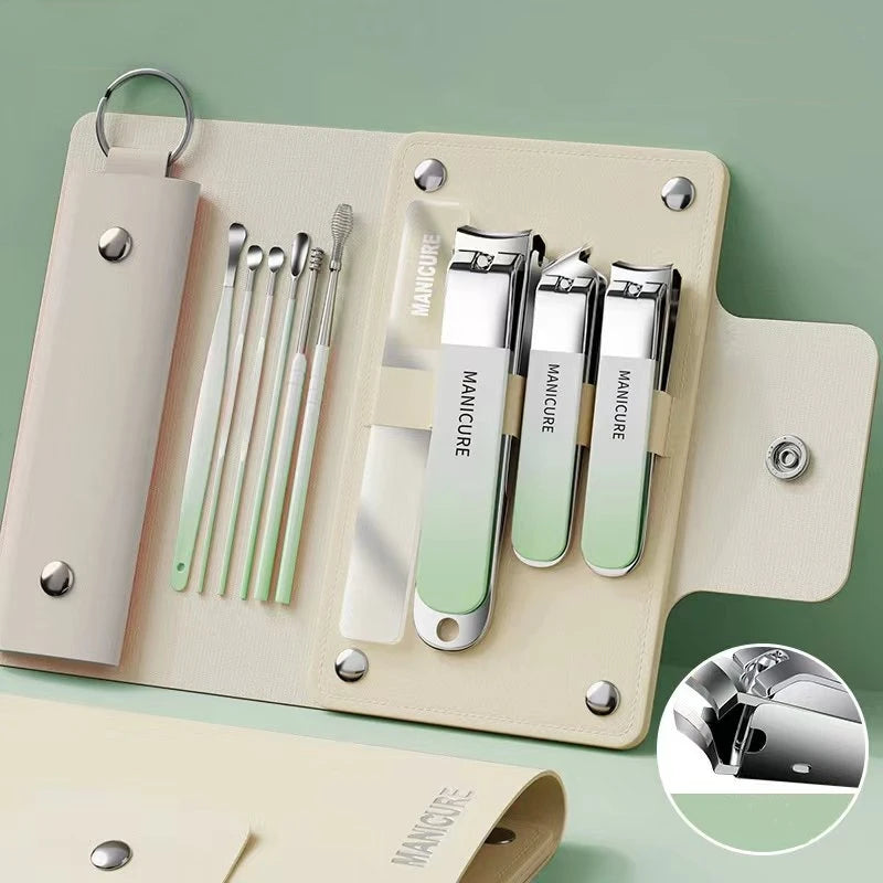 Nail Clippers Set 6-18pcs – Manicure, Pedicure & Eyebrow Tools