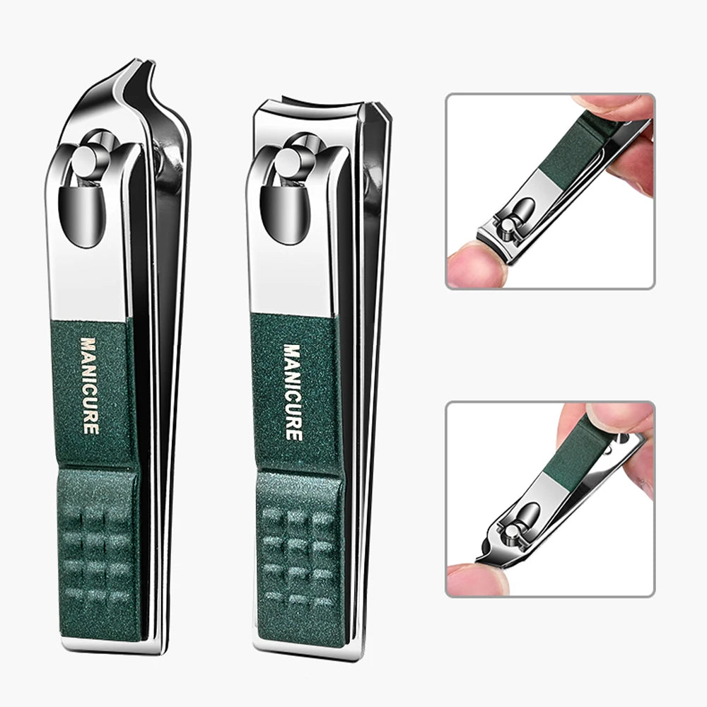 Nail Clippers Set 6-18pcs – Manicure, Pedicure & Eyebrow Tools
