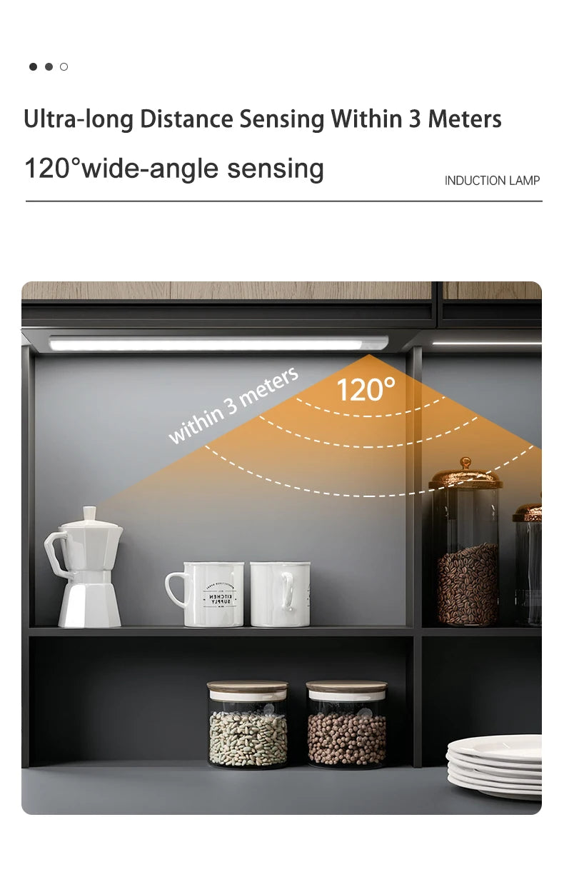 Rechargeable LED Cabinet Lamp with Motion Sensor