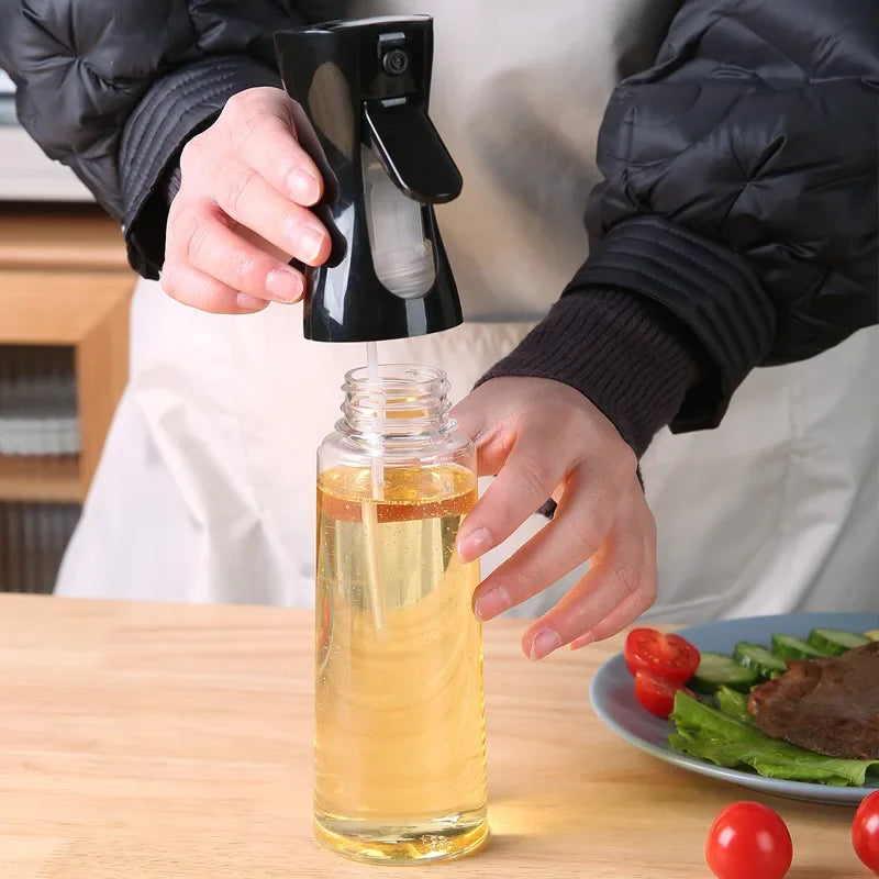 Kitchen Oil Spray Bottle – 200ml/300ml for BBQ & Cooking