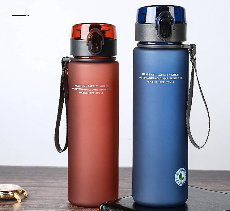 Sports Water Bottle – Leak Proof, BPA-Free, Portable 400ml/560ml