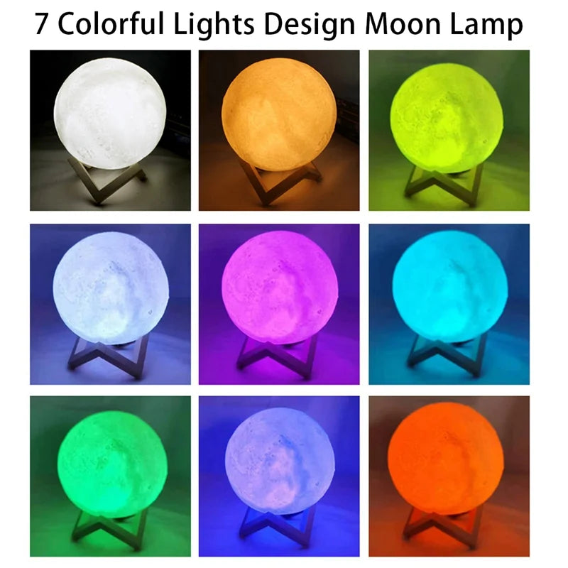 ZAREEN LED Moon Light – Birthday Gift & Indoor Decoration