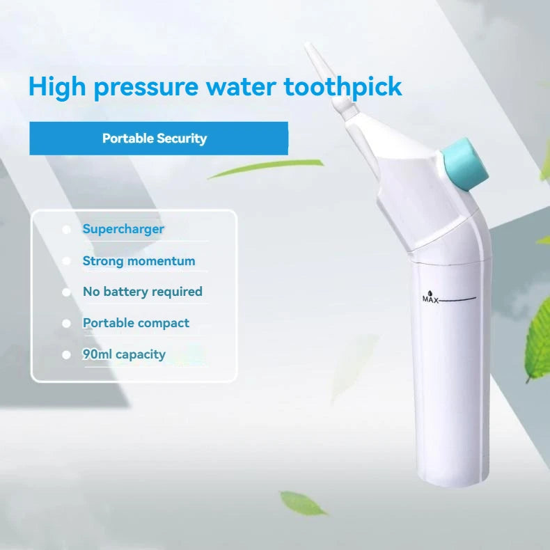 Portable High-Pressure Oral Irrigator – Water Floss & Teeth Cleaner