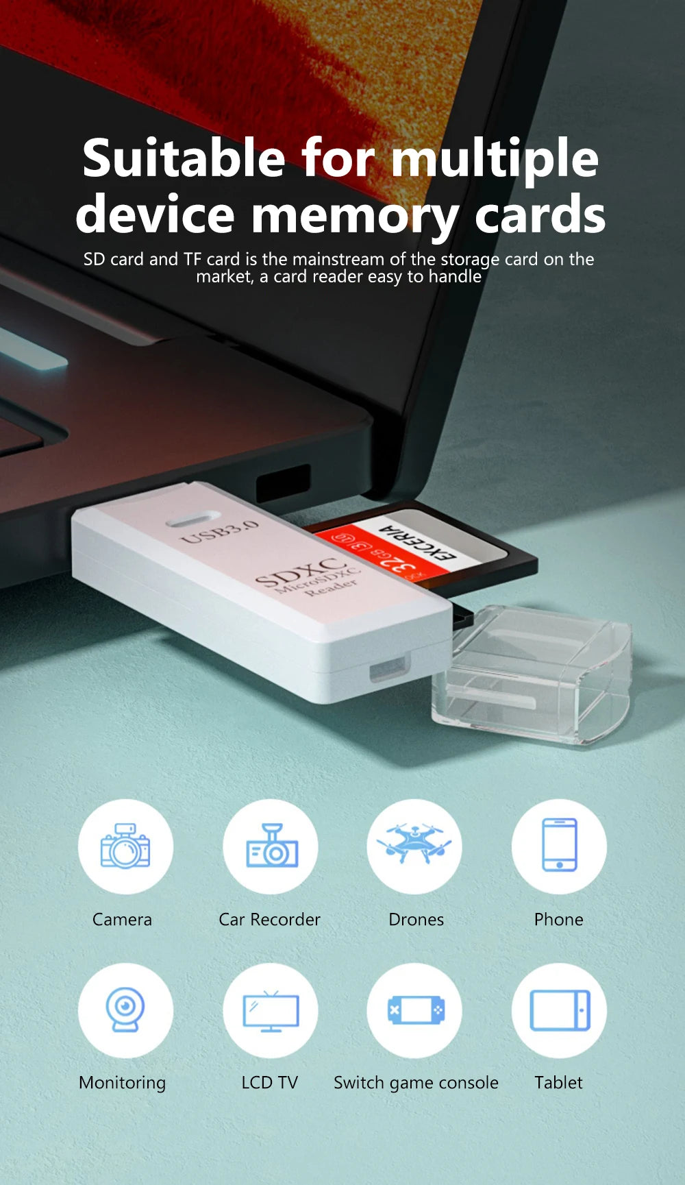High-Speed USB Card Reader