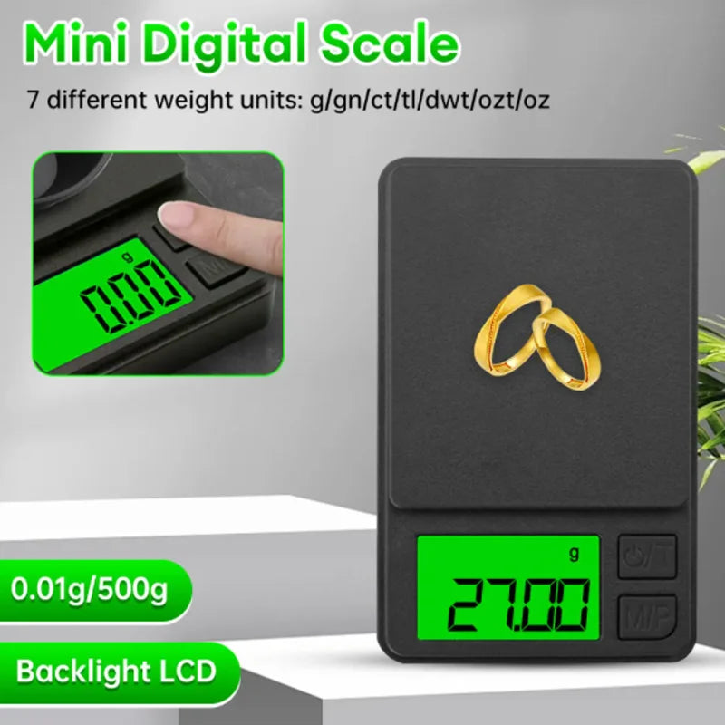 Digital Pocket Scale 1000g – Mini Travel Scale