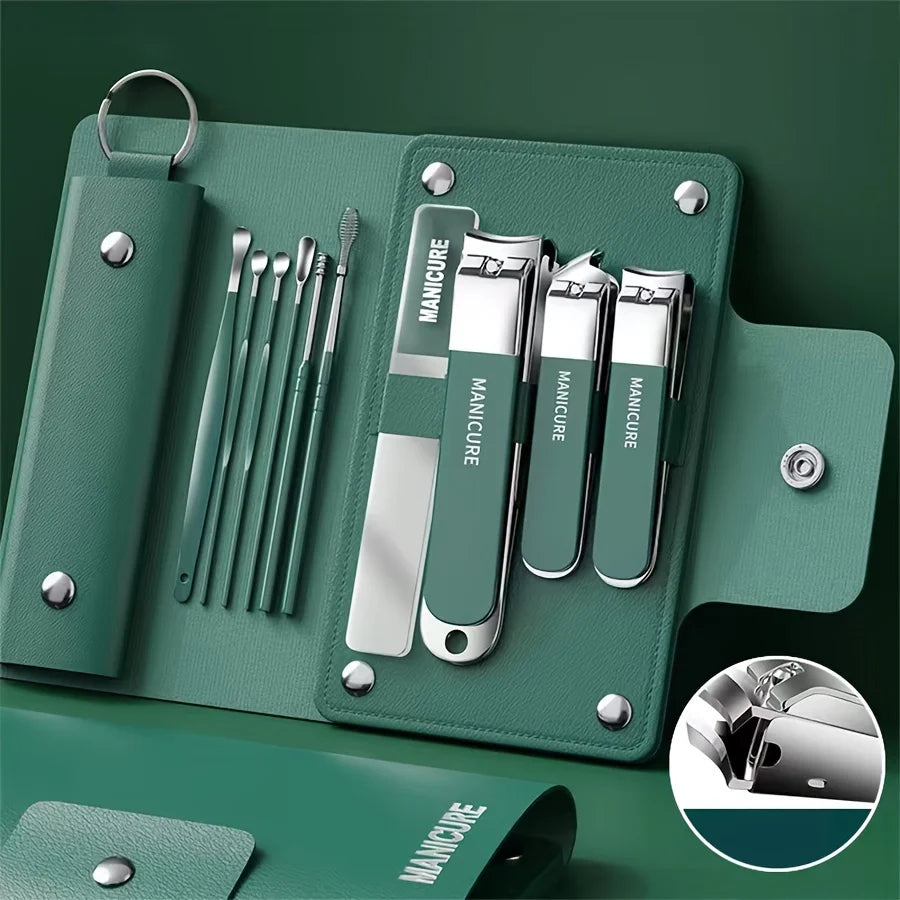 Nail Clippers Set 6-18pcs – Manicure, Pedicure & Eyebrow Tools
