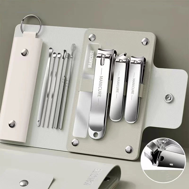 Nail Clippers Set 6-18pcs – Manicure, Pedicure & Eyebrow Tools
