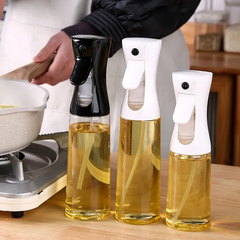 Kitchen Oil Spray Bottle – 200ml/300ml for BBQ & Cooking