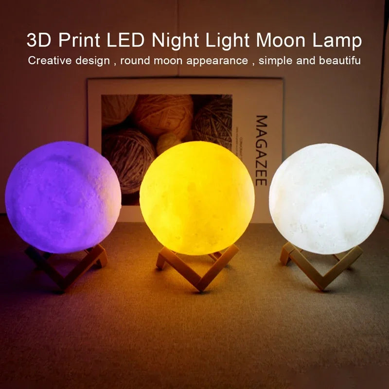 ZAREEN LED Moon Light – Birthday Gift & Indoor Decoration