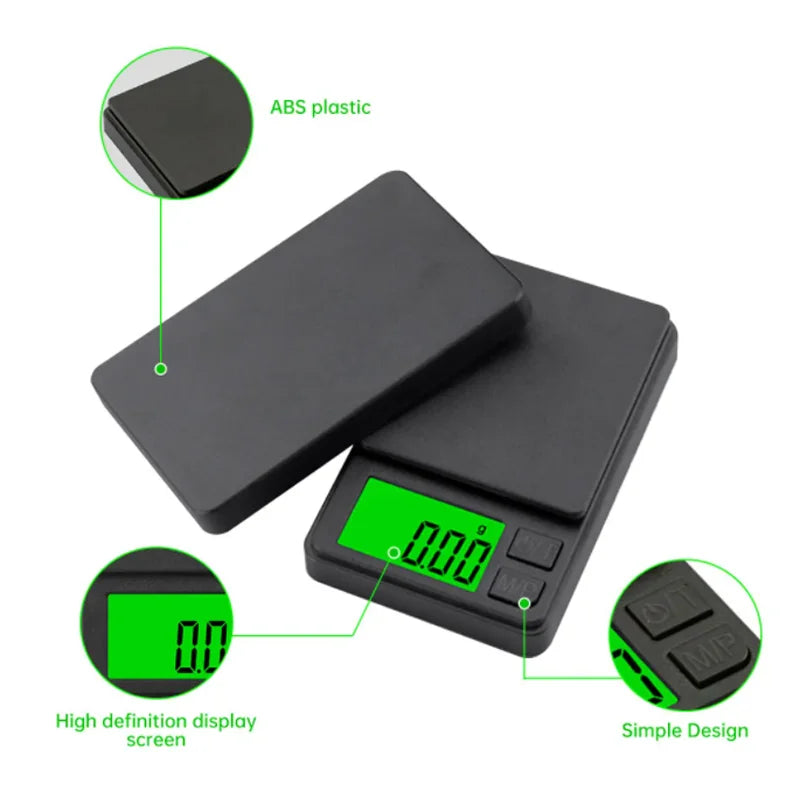 Digital Pocket Scale 1000g – Mini Travel Scale