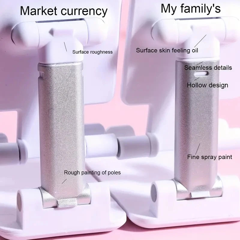 ZAREEN Adjustable Desk Phone & Tablet Stand – Universal Holder