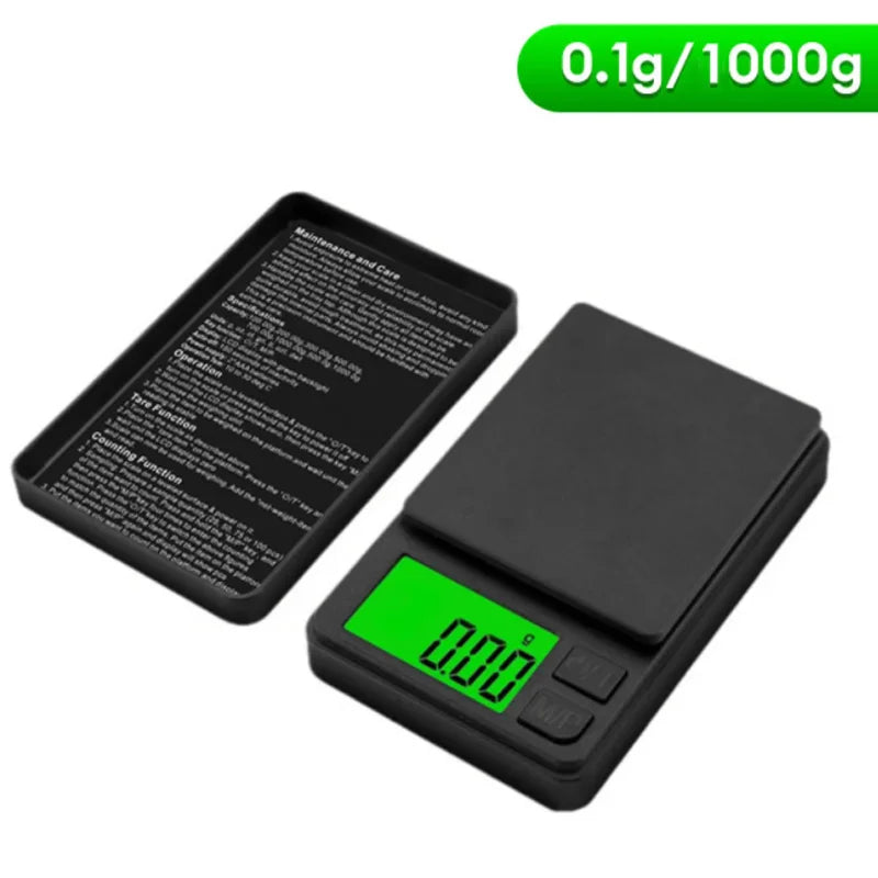 Digital Pocket Scale 1000g – Mini Travel Scale