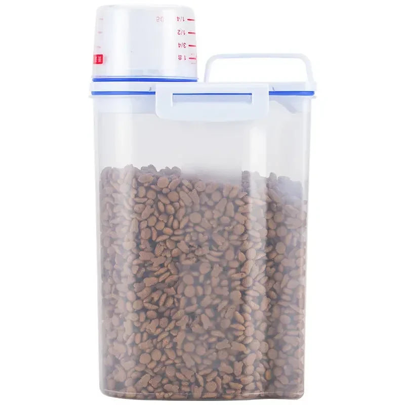 Dog & Cat Food Pail 1.5kg/2kg – Plastic Container