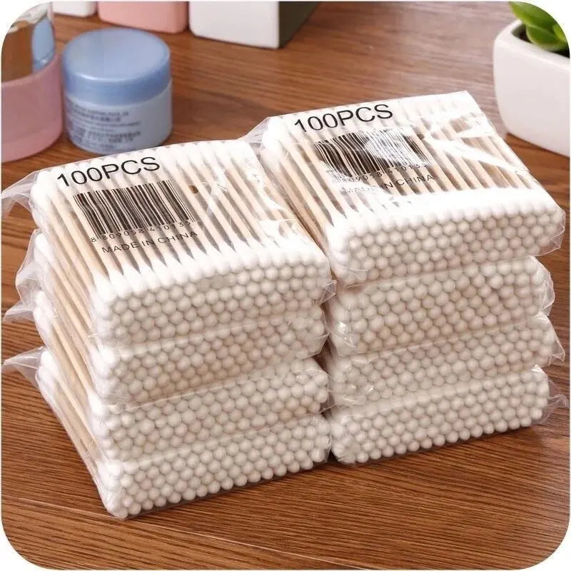 500 Cotton Swabs for Ears, Nose & Makeup