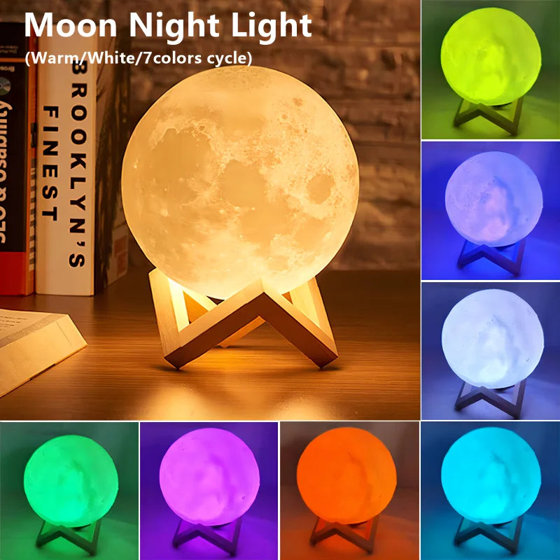 ZAREEN LED Moon Light – Birthday Gift & Indoor Decoration