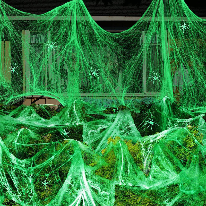 Glowing Halloween Spider Decoration