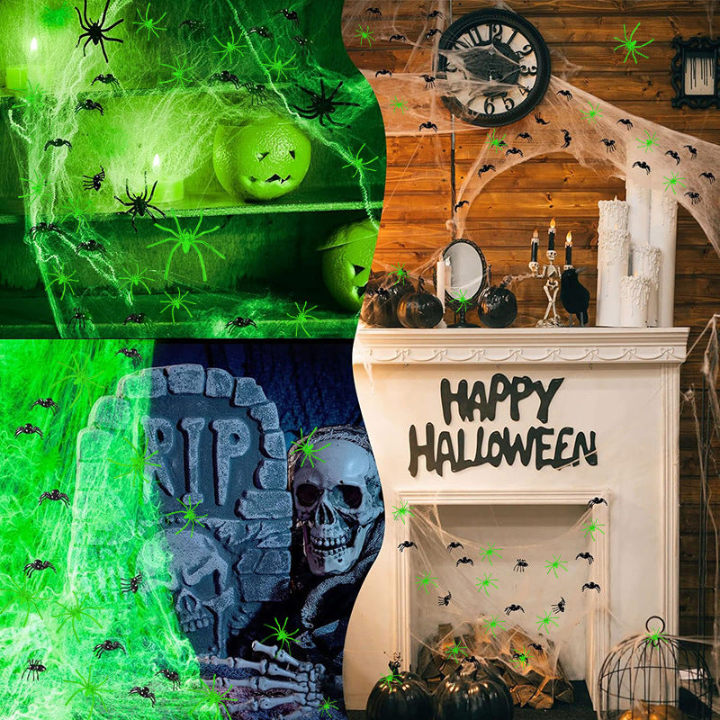 Glowing Halloween Spider Decoration